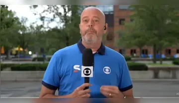 Imagem ilustrativa da imagem Alex Escobar recebe alta após passar mal durante entrada ao vivo nos EUA