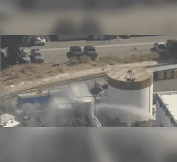 Imagem ilustrativa da imagem Risco de explosão força evacuação de 40 mil pessoas nos EUA