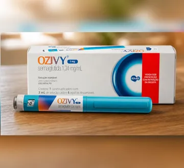 Imagem ilustrativa da imagem Preço máximo do Ozivy, o "Ozempic brasileiro", é definido pela CMED