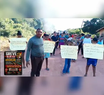Imagem ilustrativa da imagem Manifestantes fecham a BR-422 por transferência de paciente