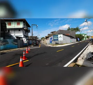 Imagem ilustrativa da imagem Prefeitura de Belém entrega ruas pavimentadas e beneficia 4 mil pessoas