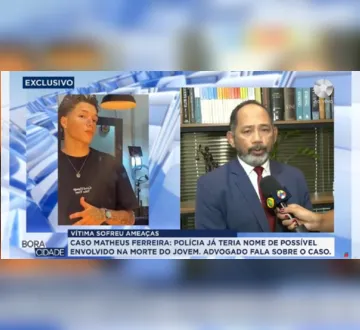Imagem ilustrativa da imagem Suspeito é apontado em caso de morte de Matheus Ferreira