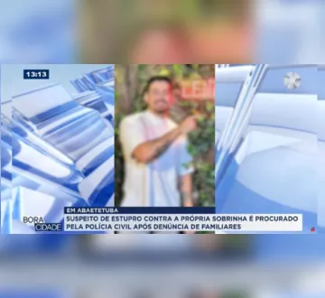 Imagem ilustrativa da imagem Homem é procurado suspeito de abusar da sobrinha em Abaetetuba