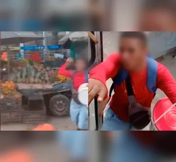 Imagem ilustrativa da imagem Motorista impede venda e ambulante apedreja ônibus em Belém