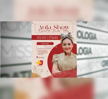 Imagem ilustrativa da imagem +B Supermercados promove aula gratuita de gastronomia nesta terça, 5