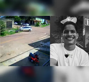 Imagem ilustrativa da imagem Vídeo: motociclista morre após colisão com carro no Pará