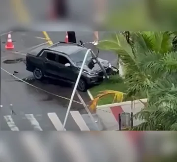 Imagem ilustrativa da imagem Acidente entre dois carros é registrado em Belém nesta sexta, 8