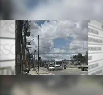 Imagem ilustrativa da imagem Vídeo mostra atropelamento de entregador que morreu na BR-316