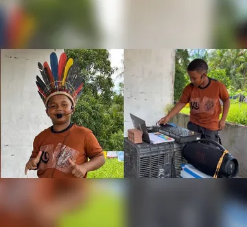 Imagem ilustrativa da imagem "DJ Mirim" vai realizar sonho e tocar na aparelhagem Tupinambá