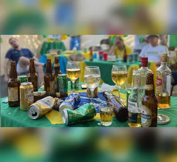 Imagem ilustrativa da imagem Excesso de bebidas durante os jogos da copa pode ser um risco à saúde