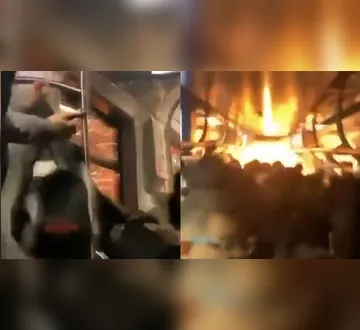 Imagem ilustrativa da imagem Trem pega fogo, paralisa linhas e causa caos em São Paulo&nbsp;