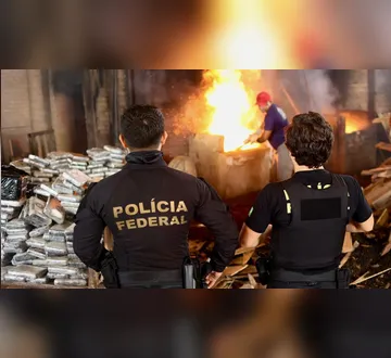 Imagem ilustrativa da imagem PF incinera mais de 4 toneladas de drogas no Pará