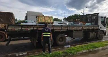 Sefa flagrou carga, com irregularidade fiscal, vinda da cidade paranaense de Pinhais com destino a municípios do Pará