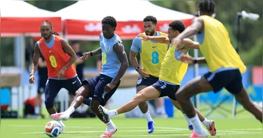 A delegação inglesa não registrou feridos nem danos na concentração em West Palm Beach.