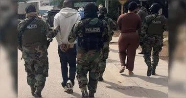 O casal estava foragido na Bolívia, mas foi encontrado pela polícia