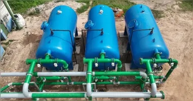 A empresa responsável realiza a ação para melhorar o abastecimento de água
