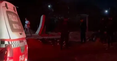 O corpo da vítima ficou jogado no meio da rua, em Novo Progresso