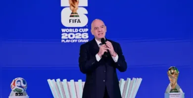 Imagem ilustrativa da imagem Fifa anuncia mudanças na cerimônia pré-jogo da Copa do Mundo