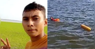 Imagem ilustrativa da imagem Jovem desaparecido após cair de lancha no rio Tapajós é encontrado morto