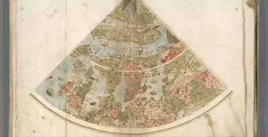 Imagem ilustrativa da imagem Mapa-Mundi de quase 440 anos traz novidade sobre a Arca de Noé