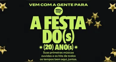 Fundado na Suécia em 2006, o Spotify completa 20 anos em 2026 como a maior plataforma de streaming musical do mundo.
