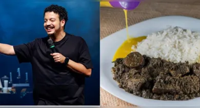 O humorista também cita o Jambu, outro ingrediente típico da região Norte, conhecido por causar sensação de dormência.