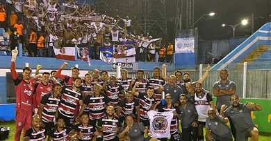 Imagem ilustrativa da notícia: Hit de Joelma comanda festa e provocação do Santa Cruz na Curuzu