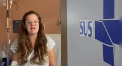 Jesseka Martin, do Alasca nos EUA, viralizou nas redes sociais ao elogiar tratamento no SUS.