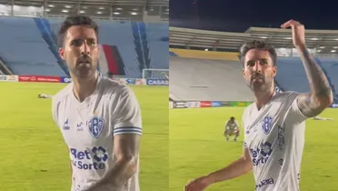 Imagem ilustrativa da notícia: Ítalo explica desabafo após gol da vitória do Paysandu