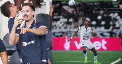 A gravação mostra exatamente o instante do gol decisivo