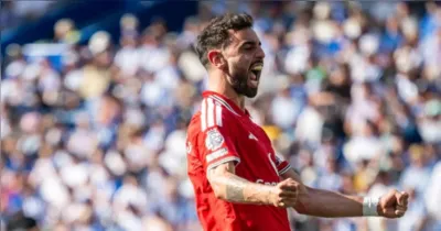 Bruno Fernandes faz história na Premier League, distribui assistência recorde e ainda marca na vitória do Manchester United sobre o Brighton.