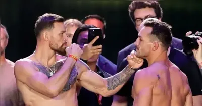 Ruffy vence Chandler no UFC Freedom 250 e surpreende ao pedir sua companheira em casamento após o combate.