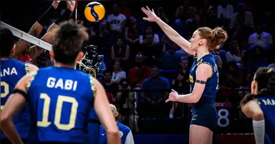O Brasil venceu cinco dos seis duelos contra a República Dominicana na história da VNL.