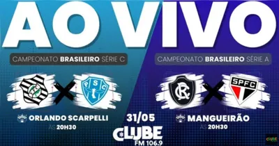 Se tem jogo, então tem Rádio Clube na transmissão