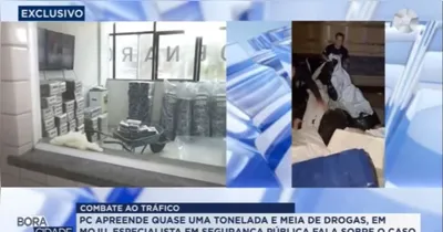 Apreensão de drogas em Moju retirou 1,3 tonelada de entorpecentes de circulação durante operação da Polícia Civil.