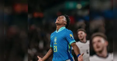 Imagem ilustrativa da notícia Endrick celebra convocação para a sua primeira Copa do Mundo
