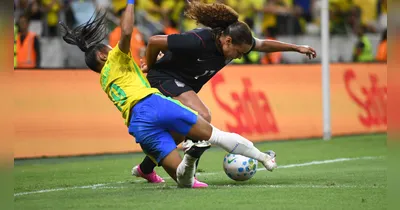A partida reuniu 55.744 torcedores no estádio cearense, estabelecendo o recorde de público em amistosos da Seleção Brasileira Feminina