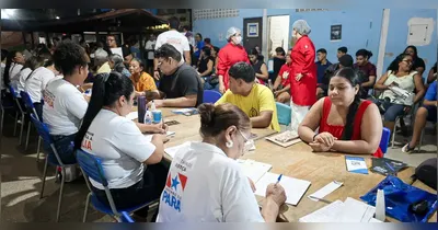 Seju promove a terceira edição do Plantão Cidadão na Escola Professor Paulo Freire, no bairro Tenoné, em Belém