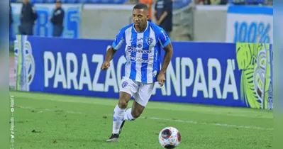 Atacante Jean Dias atuou em 2024 no Paysandu