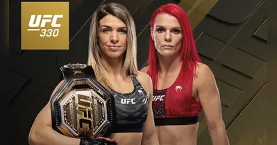 Makhachev e Dern defendem seus cinturõe no UFC 330