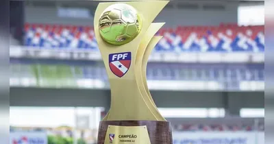 Troféu entregue ao campeão da "Segundinha Paraense", segunda divisão do Parazão