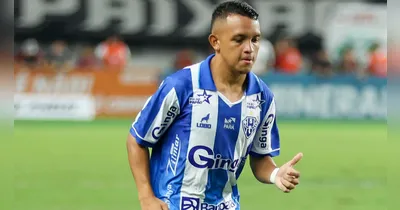 O atacante Thalyson, do Paysandu, projetou um confronto difícil diante do Vasco, que ocorre nesta quarta-feira (13), pela Copa do Brasil