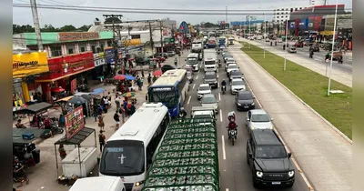 Acompanhe o fluxo de veículos nas rodovias de Belém e as operações do transporte coletivo neste sábado (18/07).