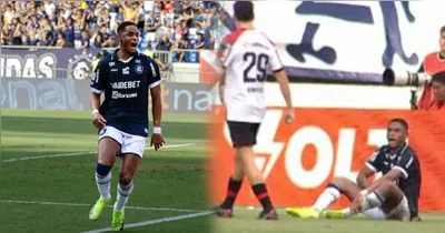 De herói a vilão: Jajá abriu o placar para o Remo no Mangueirão, mas acabou expulso ainda no primeiro tempo após gesto obsceno contra jogadores do Furacão.