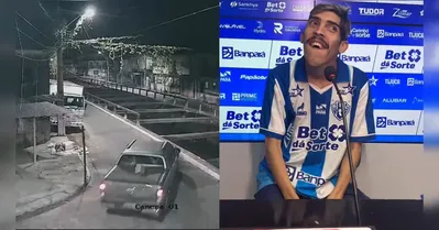 Torcedor símbolo da paixão bicolor, Pampam recebeu manifestação oficial de apoio do Paysandu após ser atropelado e ficar gravemente ferido