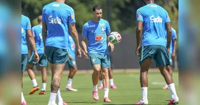 Gabriel Martinelli treinou neste sábado (4) com a seleção brasileira e pode ser titular contra a Noruega.