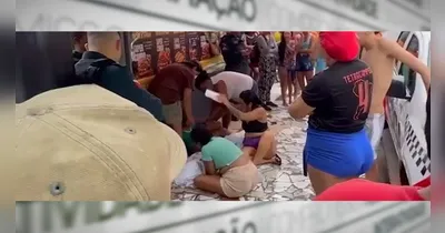 O adolescente mais novo se armou com uma faca e golpeou o irmão