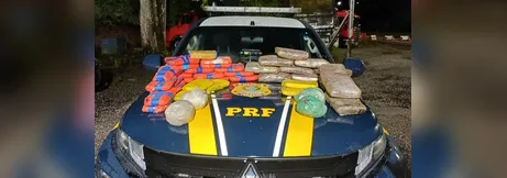 Imagem ilustrativa da imagem PRF apreende 41 kg de drogas na BR-316 no Pará