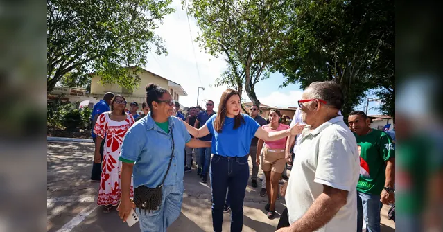 Imagem ilustrativa da notícia Governadora Hana Ghassan entrega 41 ruas asfaltadas no bairro do Tapanã