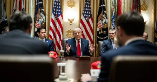 Imagem ilustrativa da notícia Trump afirma que Irã aceitou abrir mão de arma nuclear